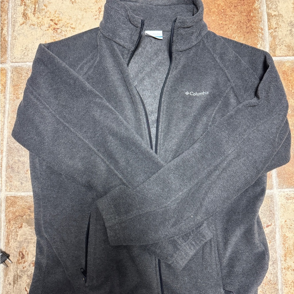 Columbia Charcoal Fleece Jacket